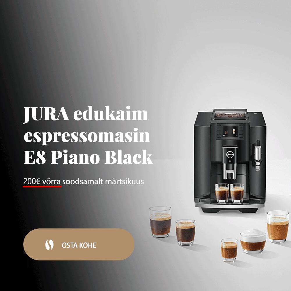 JURA E8 sooduspakkumine