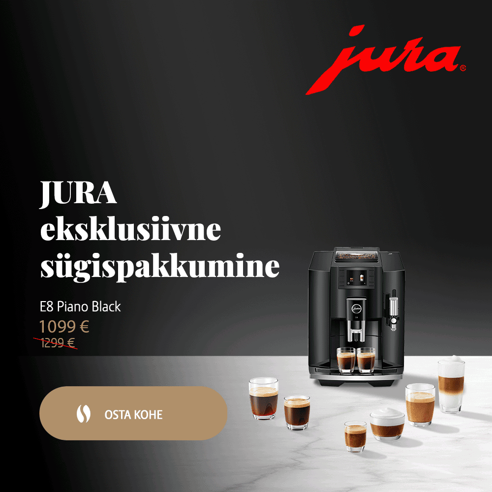 JURA E8 sooduspakkumine